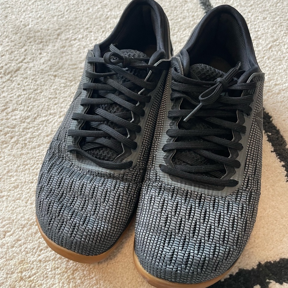 Reebok Black and Gray Athletic Shoes
